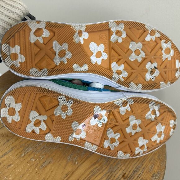 Converse‎ Golf Le Fleur x One Star Ox Jolly Green M 5 W 7 - Picture 9 of 9
